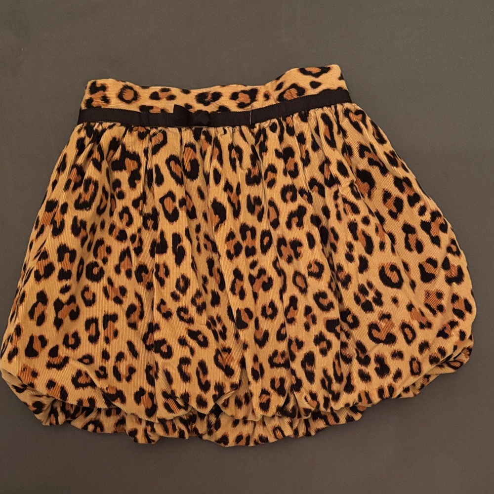 GAP Leopard Print Mini Skirt